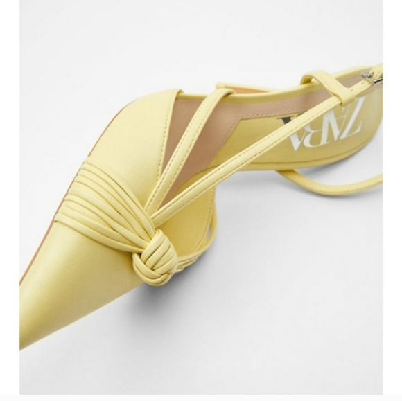 ZARA KNOTTED HEELED SHOES 🎉 - Picture 3 of 12